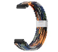 HIFFEY Bracelet en Nylon tressé de 14mm, accessoires de réglage en métal, boucle arrière à pression, Bracelets de montre for hommes et femmes, bracelet de montre remplaçable (Color : 05, Size : 14mm)