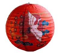 HIFFEY Lanterne Chinoise en Papier à Main, Accessoires de Danse Traditionnels for centres commerciaux, lanternes portatives rétro du Nouvel an for scène (Color : E)