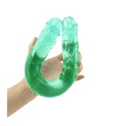 HIFFEY Péņę Gode Sèxtôysé DìḷĐò Giòcắttòli Design Avancé de 38,5 Cm Pour Homme Personnel Grand Et Personnel Avec Double Tête Péņę Giòcắttòli Pour Femme Çlītọrīdę Vàgịn Plâïsir Femme Masșagęr/Vert