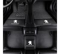 HIFFEY pour Peugeot 308 III Active Pack/Allure/Allure Pack/308 GT 2021-2024 Tapis de Sol Voiture Cuir Tapis de Voiture imperméable Antidérapant Moquette Tapis de Couverture Complète Accessoires