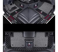 HIFFEY pour Peugeot 308 SW III Wagon Active Pack/Allure/Allure Pack 2021-2024 Tapis de Sol Voiture Cuir Tapis de Voiture imperméable Antidérapant Moquette Tapis de Couverture Complète Accessoires