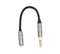 HIFI 4.4MM Headphone Adapter Cable 4.4 XLR 4 Pin Male to Female Angle