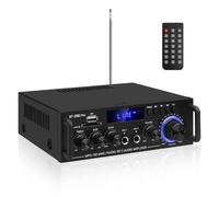 Hifi Amplificateur Audio Stéréo,2.0-Canal Bluetooth 5.0 Home Hautparleur Amplificateur,Bt-298Pro 50Wx2 600W Sortie Mini Ampl[EN302]