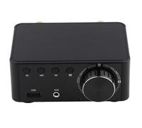 HiFi Bluetooth 5.0 Amplificateur Memory Memory Card Player 50W x 2 Stéréo pour ampli, numérique, Haute fidélité, Pas de Bruit, durée de Vie Longue (nègre)