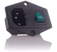 Hifi Lab Cold Appliance Plug Prise intégrée C-14 avec interrupteur Prise audio pour appareil froid Prise de couplage intégrée Prise in usible
