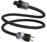 HiFi Power Cable C15 Audio HiFi Cable with Schuko Plug and Plug for Cold Devices (P029,1.5 m)
