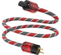 HiFi Power Cable C15 Audio HiFi Cable with Schuko Plug and Plug for Cold Devices (P046,1m)