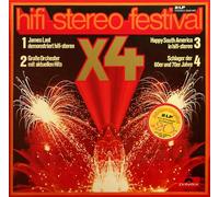Hifi Stereo Festival X4 - James Last, Kurt Edelhagen, Max Greger, Robert Delgado, Kai Warner Singers.. / Vinyl record [Vinyl-LP]