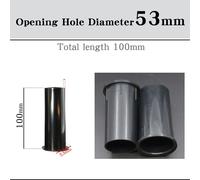 HIFI -Tube de guidage de haut-parleur LIVE,caisson de basses Bass,haut-parleur inversé,port de tube auxiliaire ABS,trou ouvert 18 60mm,2 po,3 po,4 po,5 po,6.5 po - Type [D53mm L100]-1piece