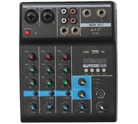 HIFI Tuner, carte son, Bluetooth, 4 canaux, USB, qualité audio professionnelle, large compatibilité, prêt à l'emploi, portable, noir
