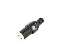 Hifi Vinyle LP Phono Five-Pin 5pin DIN Fiche Femelle Siège DIN pour AMP Audio Tonearm Ligne Tonearm Ligne Câble de Signal