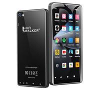 HIFI WALKER G7 Pro MP3 Player with Dual Cameras, Android 13, 3GB RAM+32GB ROM, Bluetooth 5.0, WiFi, 5.2" Touchscreen, Spotify, MP4 Music Player with Speaker, Youtube, Audible, 160GB Expandable