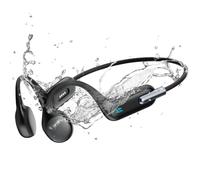 HIFI WALKER T10 Air Écouteurs à Conduction Osseuse pour la Natation, 32 Go MP3 Intégré, Étanchéité IPX8, Bluetooth 5.3, Casque sans Fil pour Piscine, Sport, Course et Cyclisme