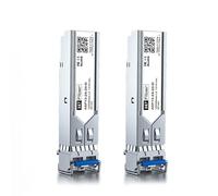 HiFiber 2 pièces Module transceiver SFP monomode LC 1000Base-LX Ubiquiti | 1310nm SMF, jusqu'à 10km, compatible avec Ubiquiti UniFi UF-SM-1G, double connecteur LC