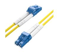 HiFiber 2m Jarretière Optique OS2 LC-LC Monomode Duplex, 4 Pièces