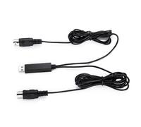 Hifing-Câble Usb In-Out,Interface One In One Out,Convertisseur De Ligne 5 Broches,Adaptateur De Clavier Pc Vers Musique - Type Black-2m