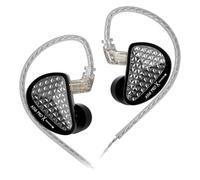 HIFIXAUDIO KZ AS16 PRO X Écouteurs filaires HiFi 16BA avec croisement électronique de précision, design étincelant semblable à un diamant pour musicien audiophiles (sans micro)