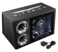 HiFonics ATL12BPA - SUBBOX ATLAS ACTIV Single BANDPASS avec amplificateur de 460 watts RMS Class-D de la gamme ATLAS
