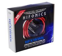 Hifonics HFX16WK Kit d'installation Premium 16 mm² avec cosses plaquées or et porte-fusible ANL Mini avec fusible ANL 80 A