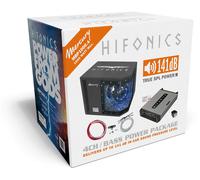 Hifonics MBP1000.4 MERCURY Pack Bass Hi-Fi Voiture 4CH Subwoofer Noir