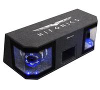Hifonics MR8DUAL Subwoofer Noir 2x20cm Boîtier Bandpass 600W RMS 2x4Ω
