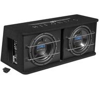 HiFonics Subwoofer actif TDA-250R V2 double bass-reflex 2 x 25 cm (10") 600 W