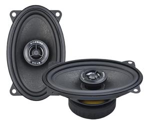 Hifonics TRX462 - 10,5 x 15,2 cm - Système coaxial 2 voies de la série Titan Car-Audio