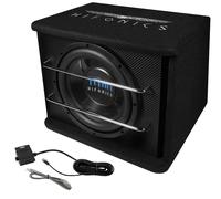 Hifonics TSA250R Subwoofer actif Bass Reflex 25 cm (10") 600W avec télécommande