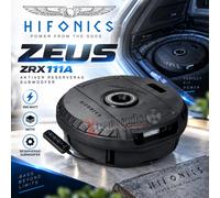 HIFONICS ZRX111A 28 cm (11") Active Subwoofer roue de secours benne et...
