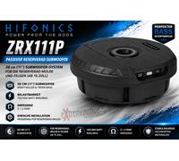 HiFonics Subwoofer passif ZRX111P pour roue de secours 28 cm (11")