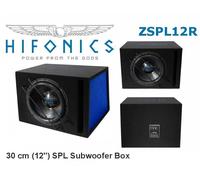 Hifonics ZSPL12R Caisson de Basses SPL 30 cm (12") de la série Zeus | jusqu'à 1800 W en crête Max.