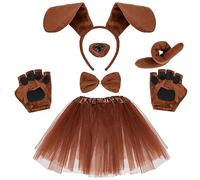 Hifot 4 pièces Costume de Coccinelle pour Enfant Filles, Déguisement de Coccinelle Ladybug Tutu Jupe Ailes Baguette et Serre-tête pour Halloween Carnaval Cosplay