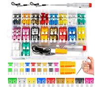 Hifrom Fusible Voiture Set, 306pcs Mini/Moyenne/Standard fusibles Automobile, 2A 5A 7,5A 10A 15A 20A 25A 30A 35A pour Auto Camion De Voiture avec 2 Lame Fusible Extracteur et Testeur de Circuits