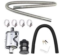 hifrom Silencieux d'échappement de voiture - Collier de serrage - Kit de chauffage - Pour générateur de courant - Support de serrage - 24 mm - En acier inoxydable - Pour chauffage Air Diesel