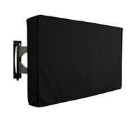 HIFRQVVC Housse pour téléviseur d'extérieur, Couverture TV extérieure étanche Oxford 600D multicolore, plusieurs tailles(Black,50X52inch)