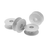HIFRQVVC Lot de boîtiers pour Machine à Coudre avec bobines Bobines de Machine à Coudre en Aluminium argenté, Paquet 10 21x8x6mm for Machines industrielles