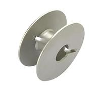 HIFRQVVC Lot de boîtiers pour Machine à Coudre avec bobines Bobines en Aluminium 9033A for Accessoires de Machines à Coudre domestiques et industrielles, 10 pièces