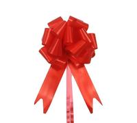 HIFRQVVC Noeuds à Tirer pour Emballage Cadeau, Rubans à nœud Multicolores, 30 pièces, Emballage Cadeau, décoration de Mariage, d'anniversaire, fête des mères(Red)