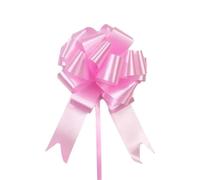 HIFRQVVC Noeuds à Tirer pour Emballage Cadeau, Rubans à nœud Multicolores, 30 pièces, Emballage Cadeau, décoration de Mariage, d'anniversaire, fête des mères(Pink)