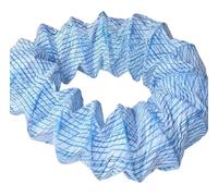 HIFRQVVC Système de Drainage et d'infiltration Flexible, Tuyau de vidange français Souterrain, Filtre Non tissé renforcé en Acier Bleu 50-150mm D 2-50m L(D 80mm x L 30m)