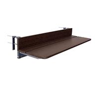 HIFRQVVC Table Suspendue pour Balustrade de Balcon, Table de Balustrade Balcon Pliante portative, Bistro extérieur, Tailles Multiples(100 * 27cm/39.3 * 10.6inch)