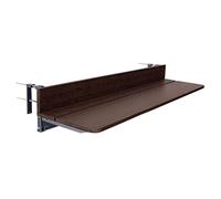 HIFRQVVC Table Suspendue pour Balustrade de Balcon, Table de Balustrade Balcon Pliante portative, Bistro extérieur, Tailles Multiples(120 * 27cm/47.2 * 10.6inch)