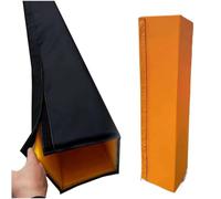 HIFRQVVC Tapis de Protection pour Poteau de Basket-Ball, Coussin de Protection for Poteau carré 4 Pieds, Multicolore, Plusieurs Tailles, for Basket-Ball, intérieur et extérieur(Black,5"x5"(13x13cm))