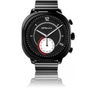 HiFuture AIX - Montre connectée AMOLED 1,43"" acier inoxydable argent, cardio, 10 jours