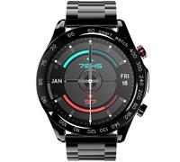 HiFuture FutureGo Pro HF-015 - Homme - 46 mm - Montre Connectée - Quartz avec chargeur - Verre 'Gorilla Glass'