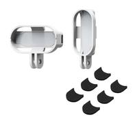 Higatful Insta 360 GO 3/GO 3S Kit de montage magnétique vertical et horizontal avec micro et protection contre le vent pour Insta360 GO 3/GO 3S