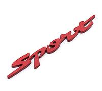 HIGGER 1 Pcs 3D en Métal Sport Voiture Côté Fender Arrière Arrière Emblème Badge Autocollant Stickers