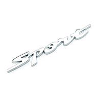 HIGGER 1 Pcs 3D en Métal Sport Voiture Côté Fender Arrière Arrière Emblème Badge Autocollant Stickers