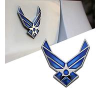 HIGGER 1 Pcs 3D Métal US Air Force Logo Emblème Insigne De Voiture Autocollant De Voiture Style