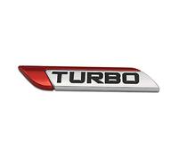 HIGGER Autocollant de Voiture Logo 3D Turbo Turbocharged Logo emblème Sticker Stickers Car Styling
